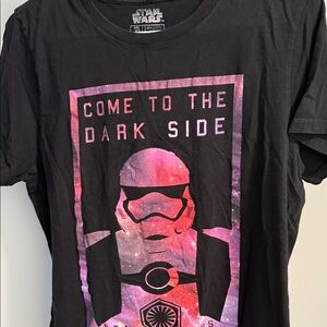 Star Wars Black and Purple Stormtrooper Tee